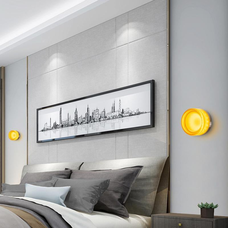 1 Pack LED Wall Light, Modern Acrylic Warm Light for Living Room, Hallway, Bedroom & Closet, Wall Mounted Indoor Decorative Lighting