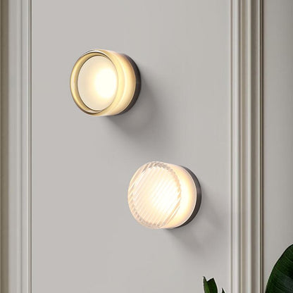 1 Pack LED Wall Light, Modern Acrylic Warm Light for Living Room, Hallway, Bedroom & Closet, Wall Mounted Indoor Decorative Lighting